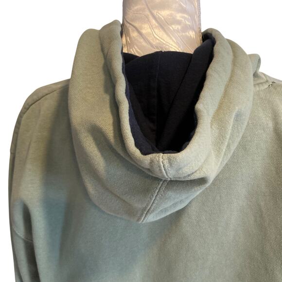 Oxford University Green College Crest Coat Of Arms Long Y2K Hoodie Size Large - Picture 14 of 16